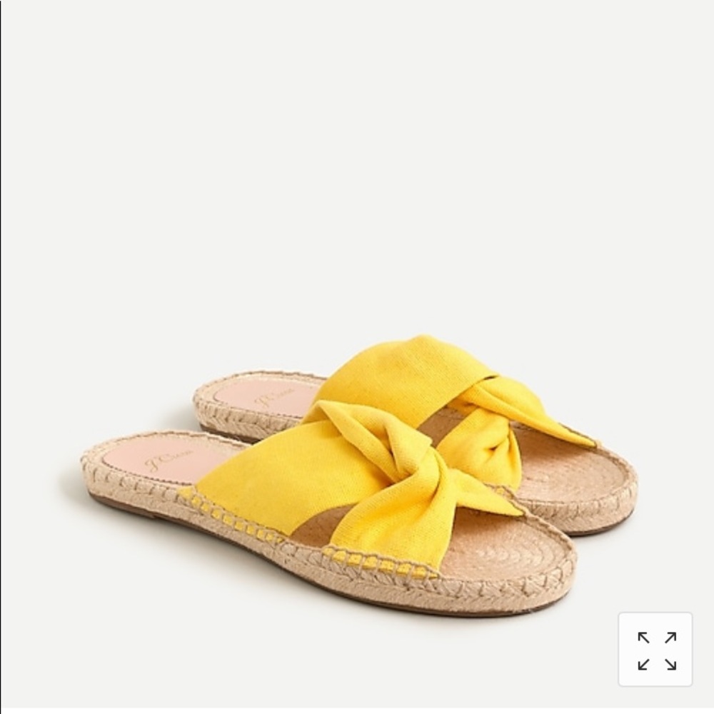 🎉J.Crew🎉Twisted knot espadrille sandals🎉🎉